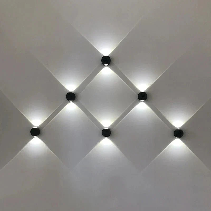 Ball Shape Aluminum Wall Lamp 