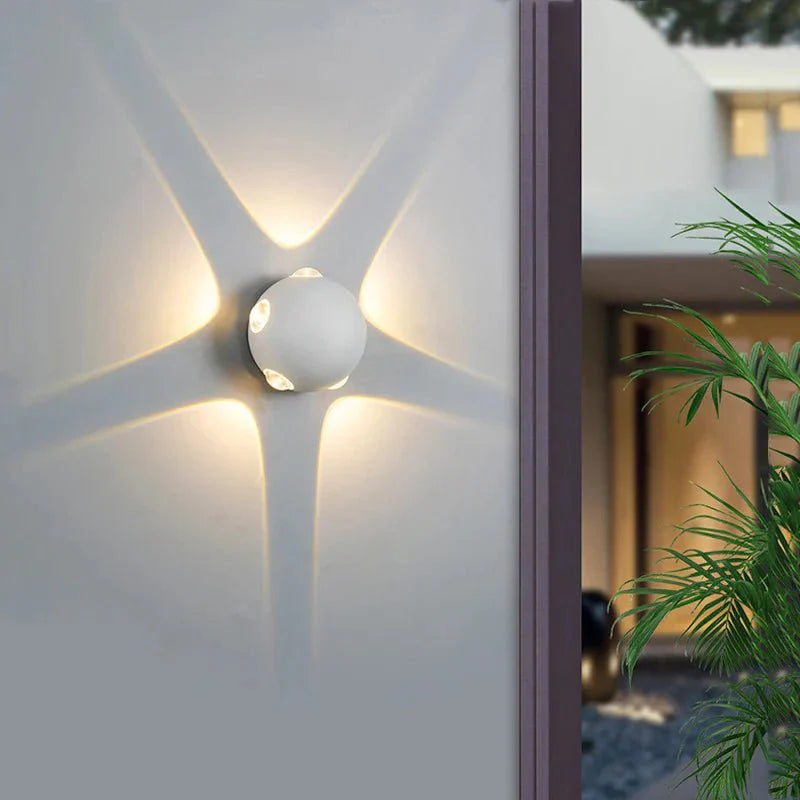 Ball Shape Aluminum Wall Lamp 