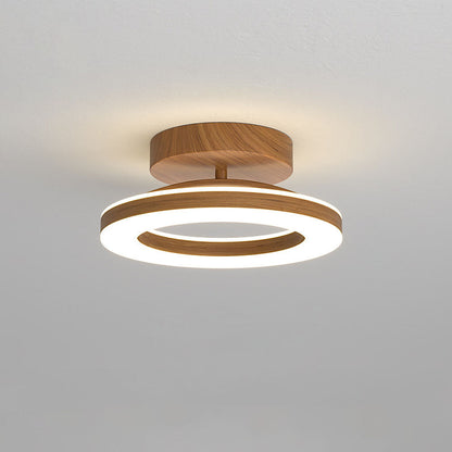 Acrylic Round LED Ceiling Light For Hallway Entrance 