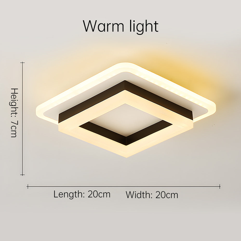 Square Hall LED Ceiling Light