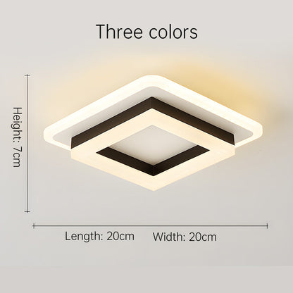 Square Hall LED Ceiling Light