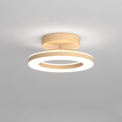 Acrylic Round LED Ceiling Light For Hallway Entrance 