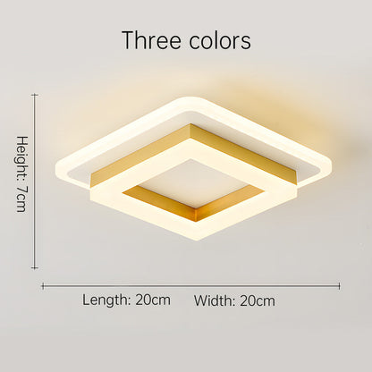 Square Hall LED Ceiling Light