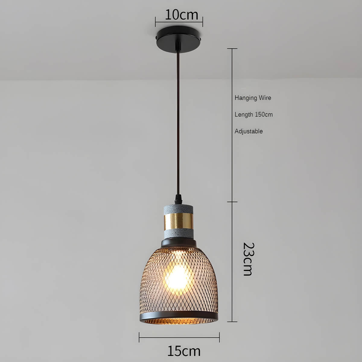 Shane | Loft style industrial pendant lamp