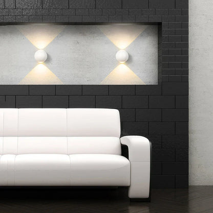 Ball Shape Aluminum Wall Lamp 