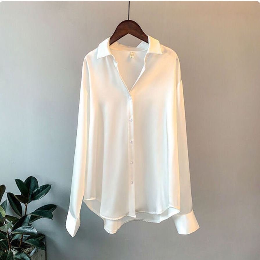 CAMICIA™ | SATIN BLOUSE FOR WOMEN