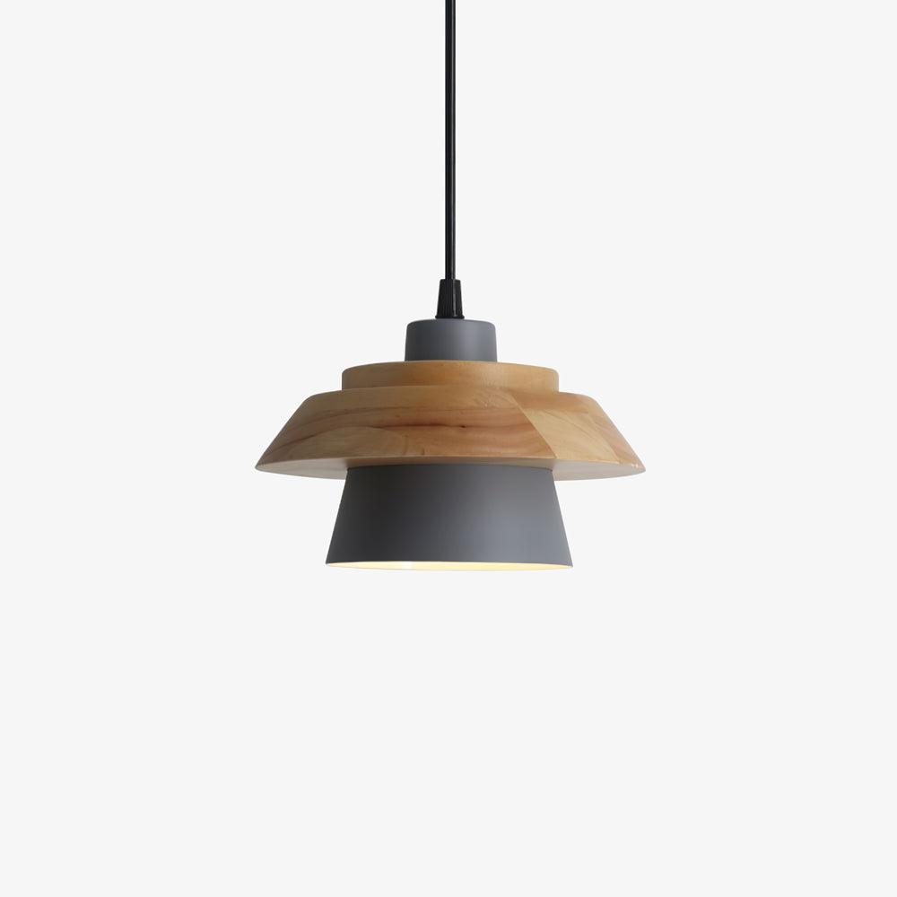 Stenen Houten Hanglamp