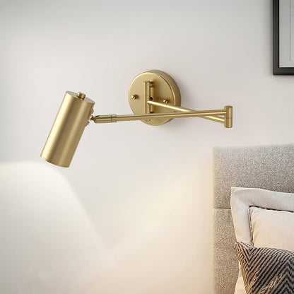 Swivel arm wall lamp 