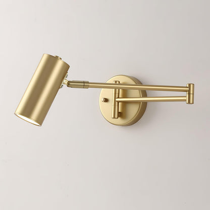 Swivel arm wall lamp 