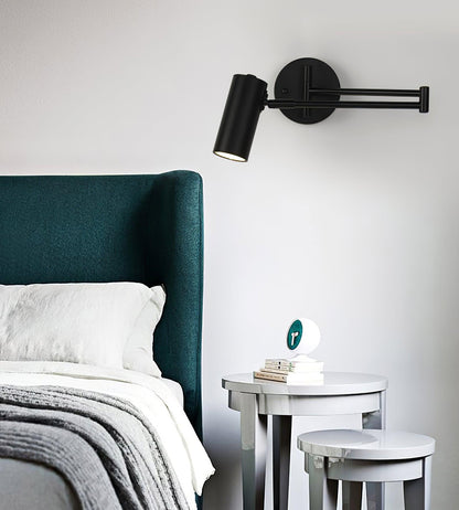 Swivel arm wall lamp 