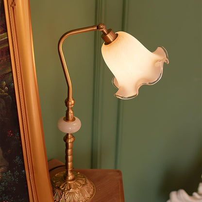 Tulip Brass Work Lamp Table Lamp 