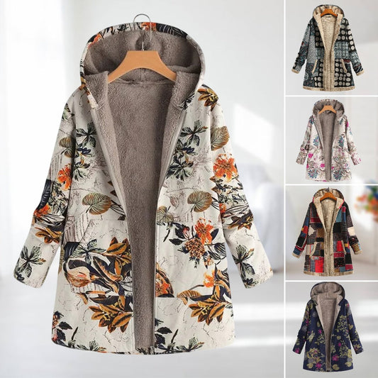 GABRIELLE™ | FALL/WINTER JACKET WITH FLORAL PRINT