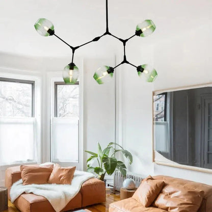 Bifurcation Bubble Glass Sputnik Chandelier