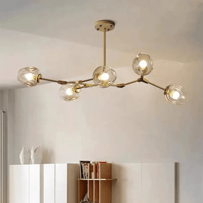 Bifurcation Bubble Glass Sputnik Chandelier