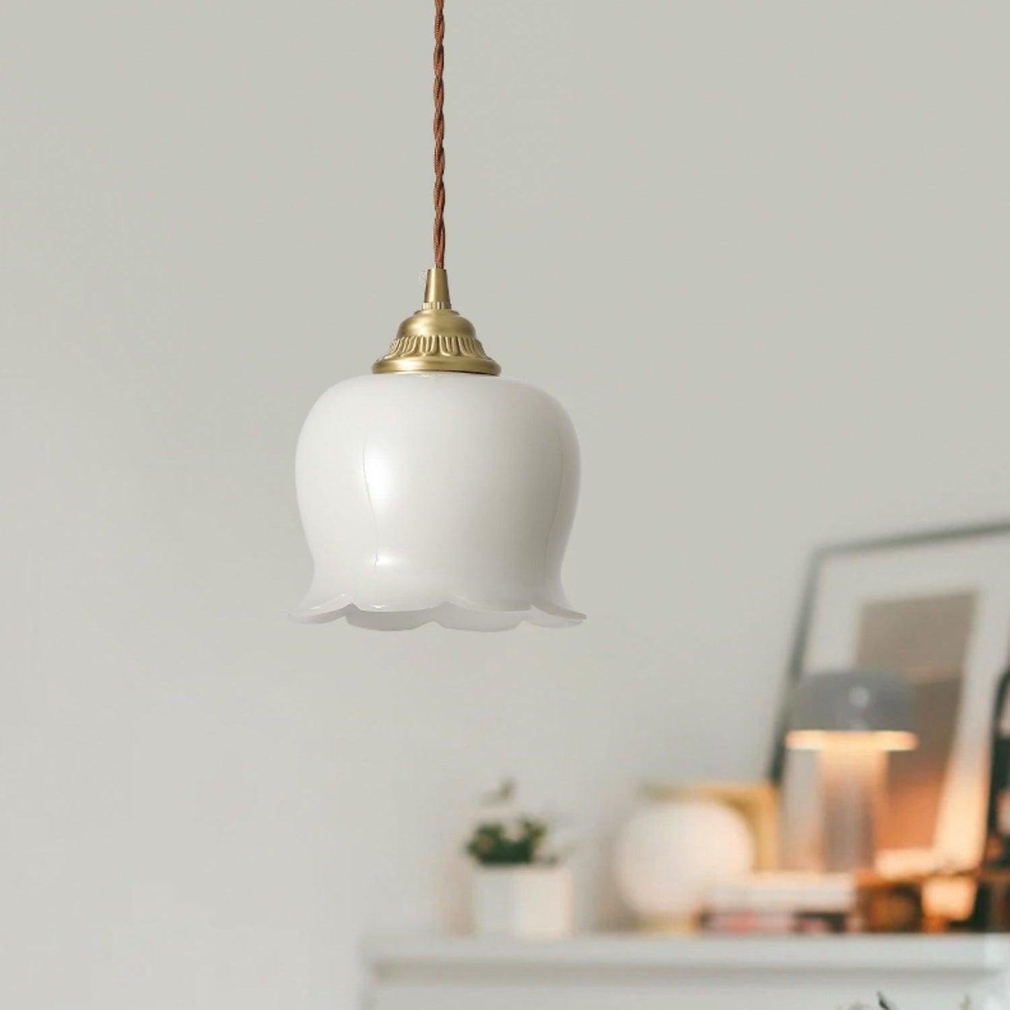 Valley flower pendant lamp