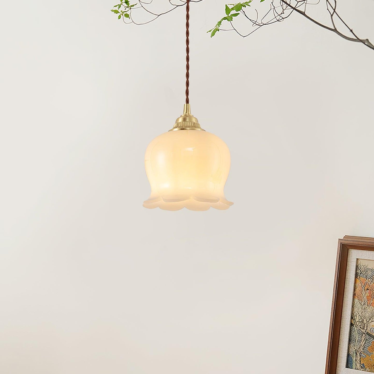 Valley flower pendant lamp