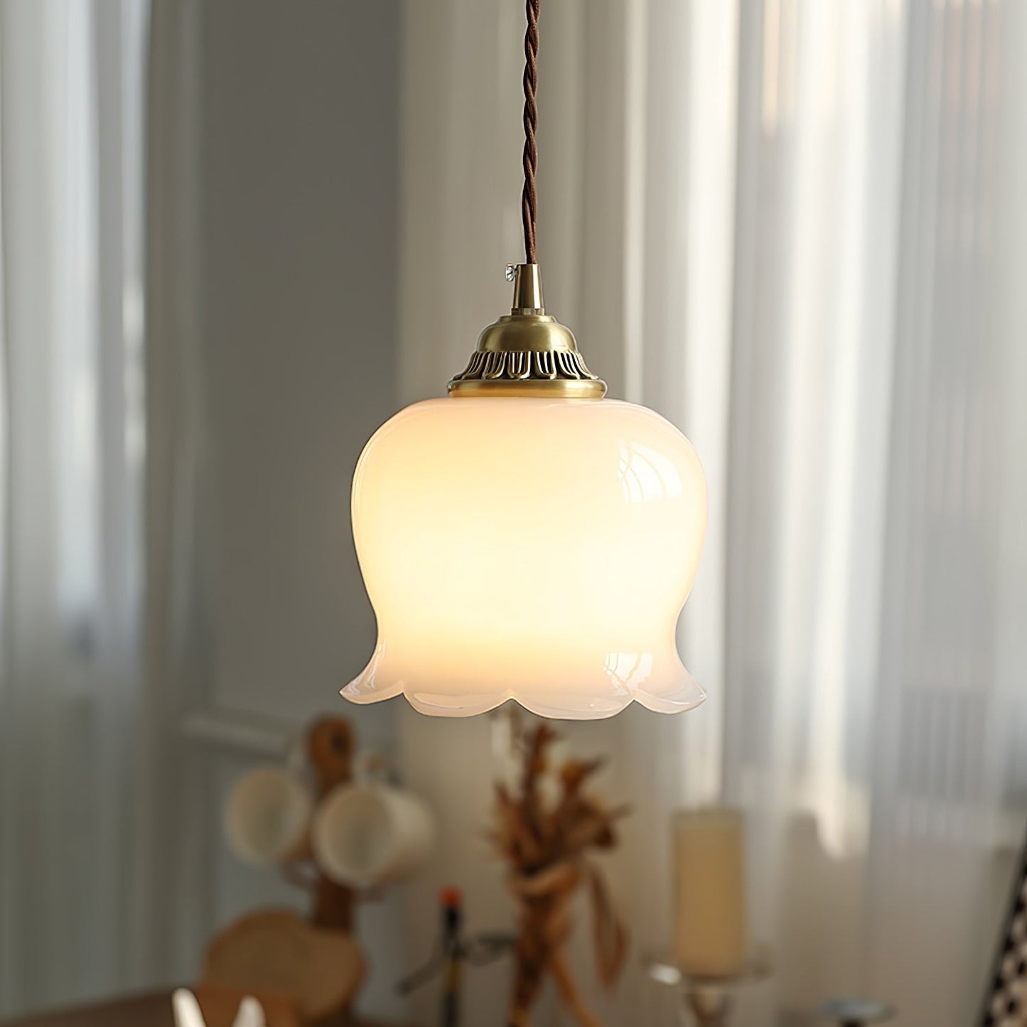 Valley flower pendant lamp