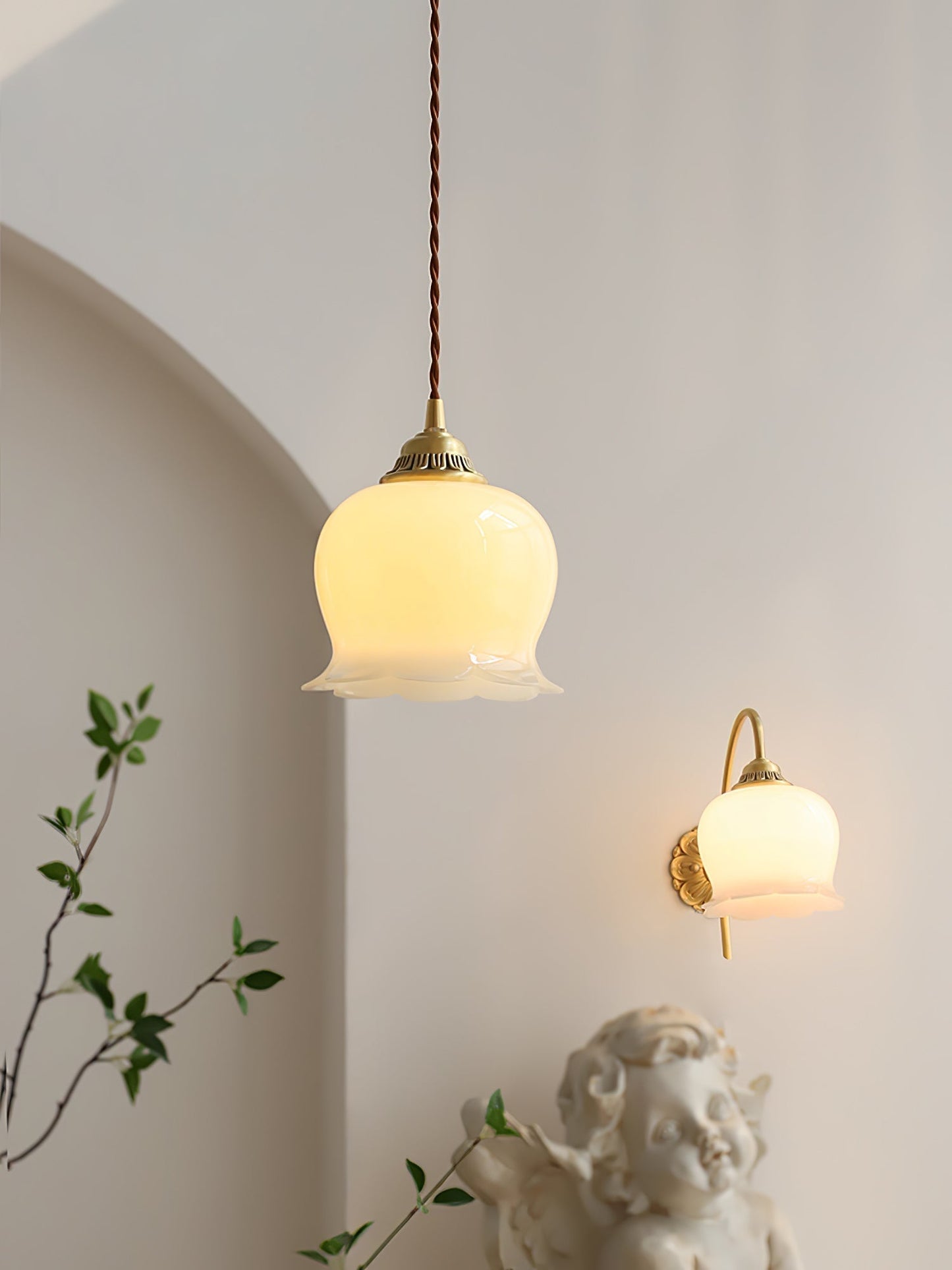 Valley flower pendant lamp