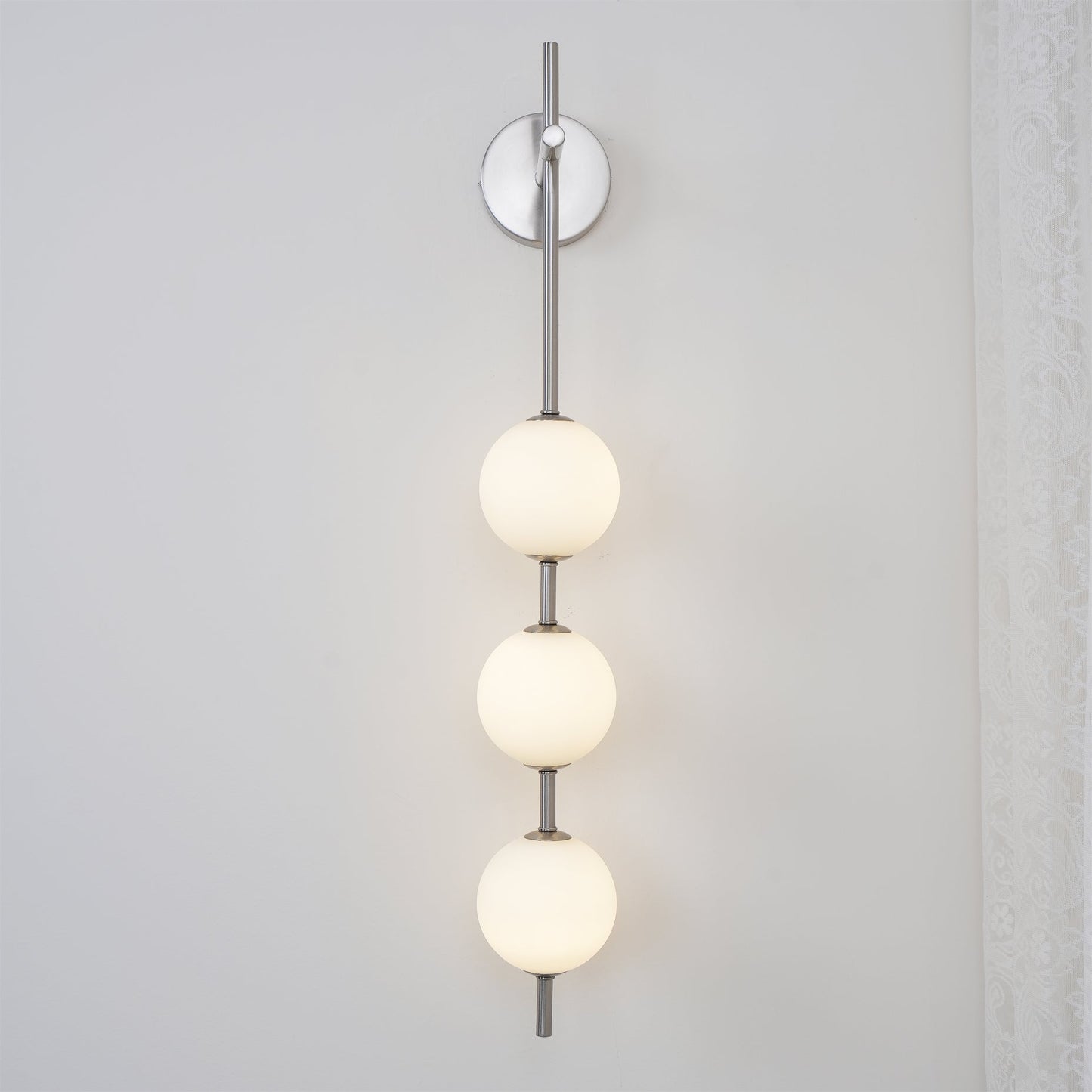 Verticale Wereldbol Wandlamp