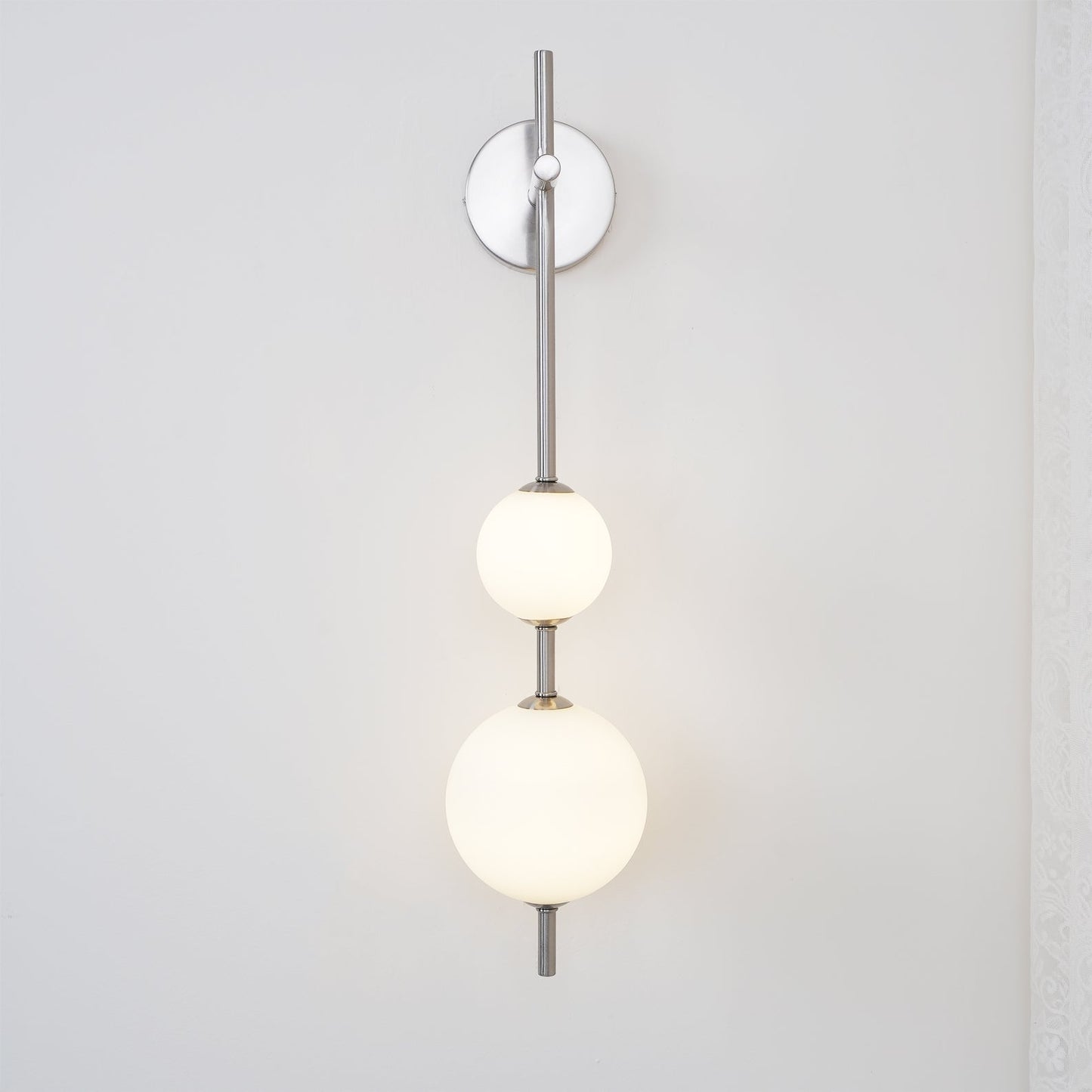 Verticale Wereldbol Wandlamp