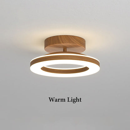 Acrylic Round LED Ceiling Light For Hallway Entrance 