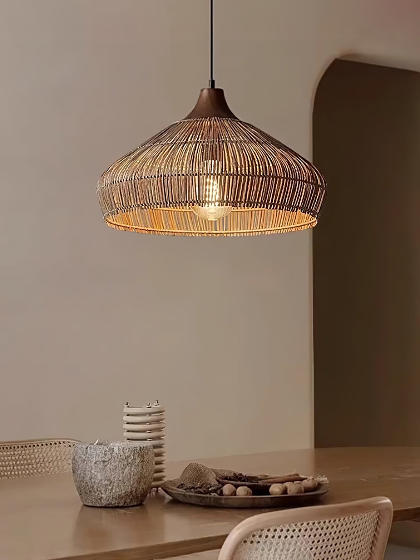 Rieten Rotan Hanglamp