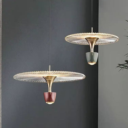 Modern LED Disc Pendant Lamp