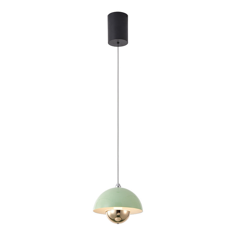 Pod shape lifting pendant lamp 