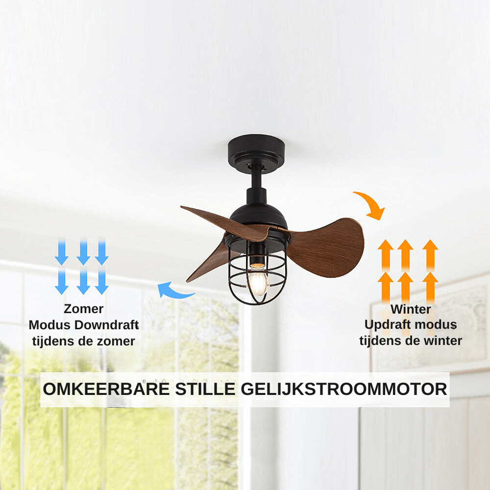 Cute Contemporary Ceiling Fans Dark Walnut Wood With Lights