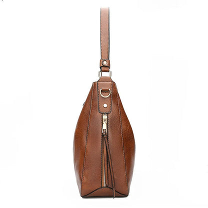 SANNE™ | DESIGN SHOULDER BAG IN SOFT LEATHER