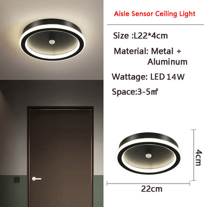 Menselijke PIR Motion Sensor LED Plafondlamp