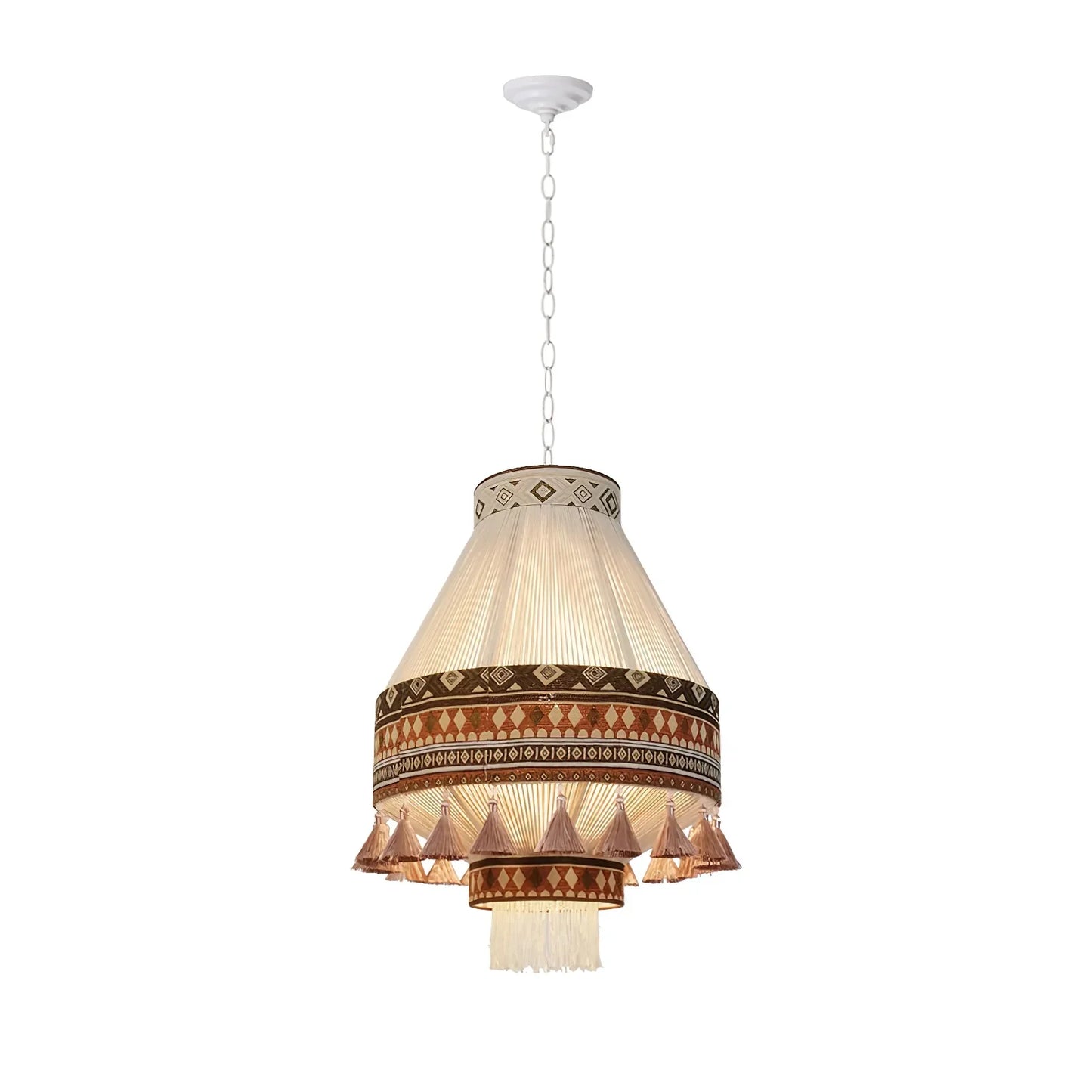 Bohemian Fringe pendant lamp