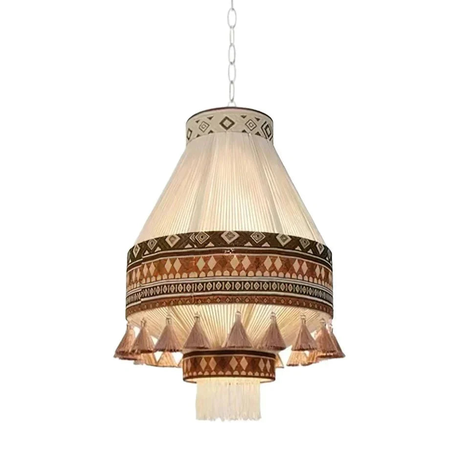 Bohemian Fringe pendant lamp