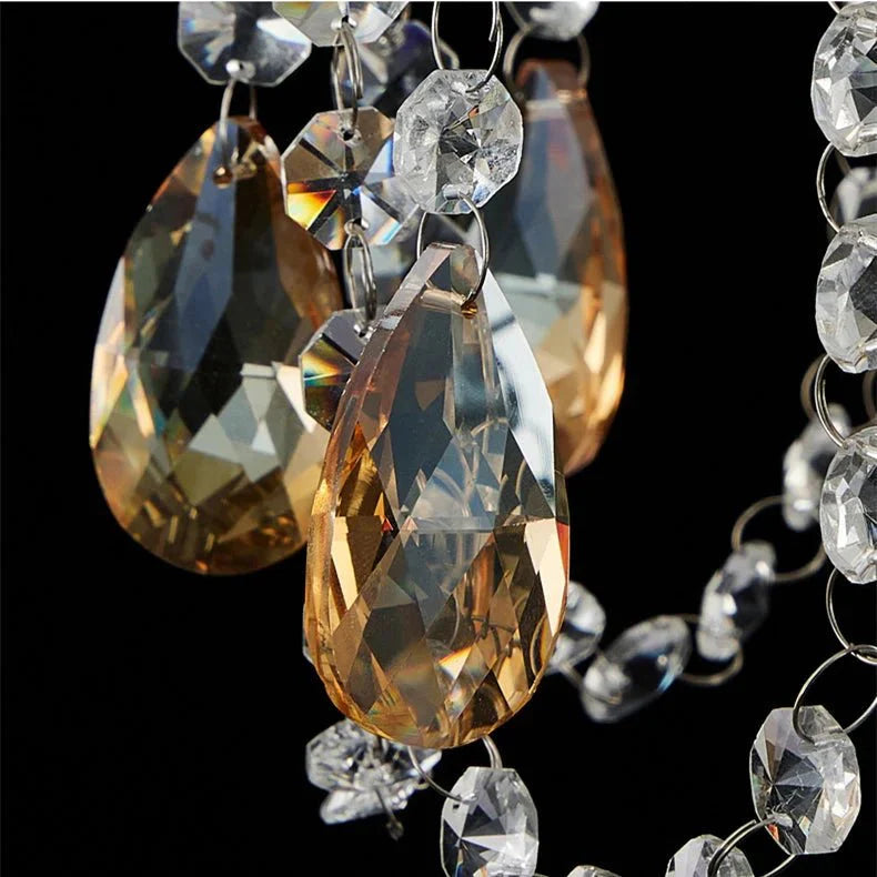 Luxury crystal chandelier design pendant lamp 