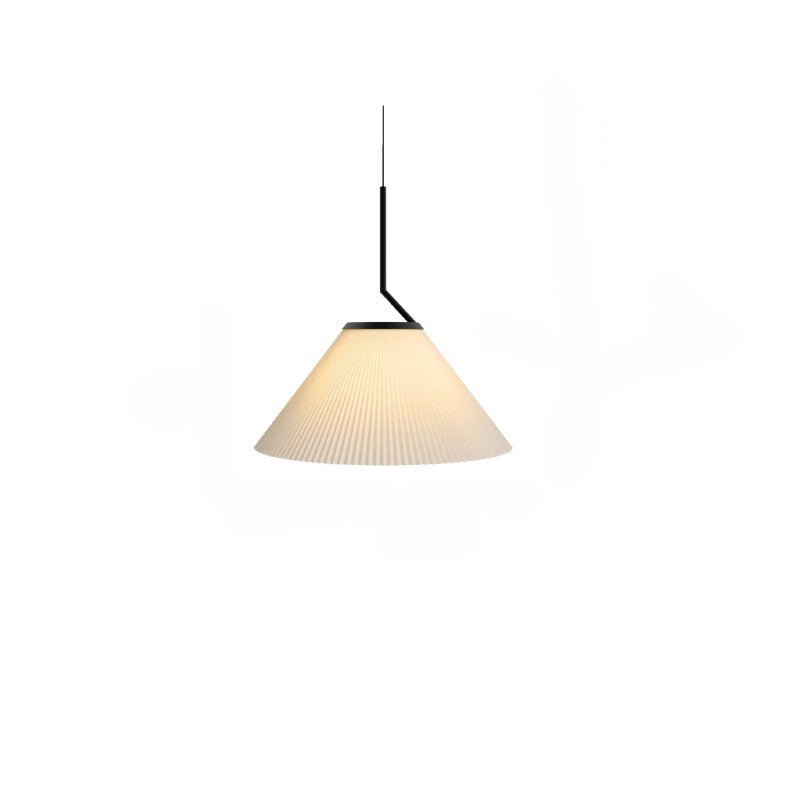 Noridic pleated cream pendant lamp