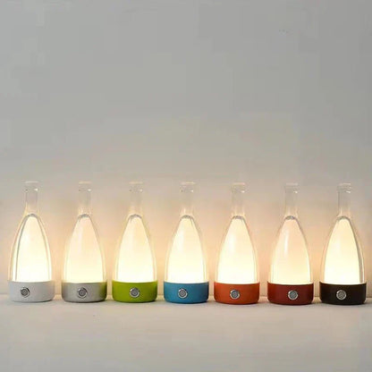 Rechargeable Decorative Night Light in the Shape of a Wine Bottle