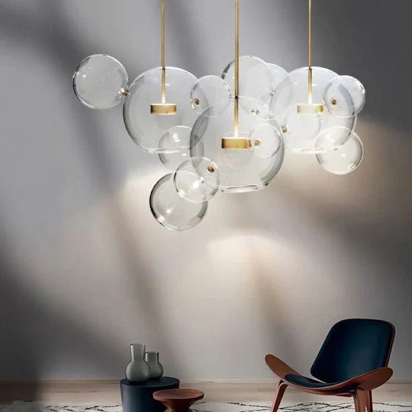 Spherical pendant lamp