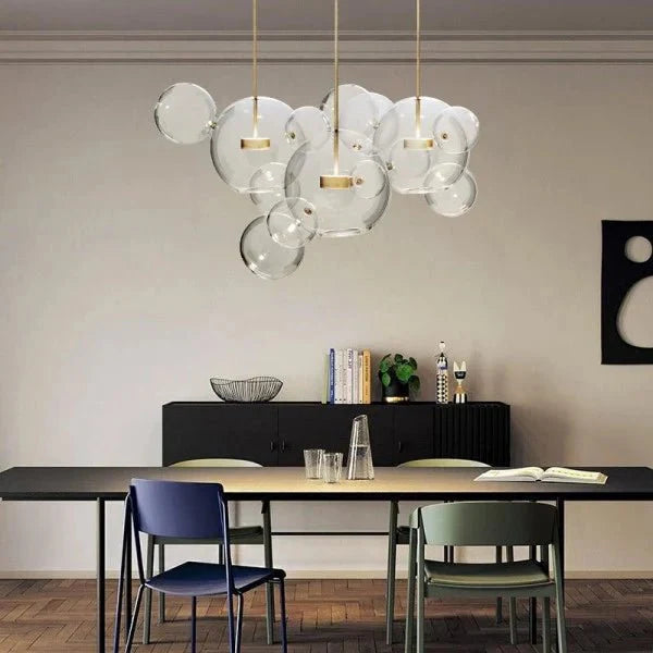 Spherical pendant lamp