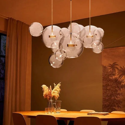 Spherical pendant lamp