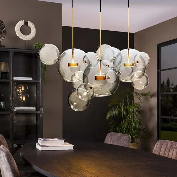 Spherical pendant lamp