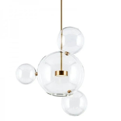 Spherical pendant lamp