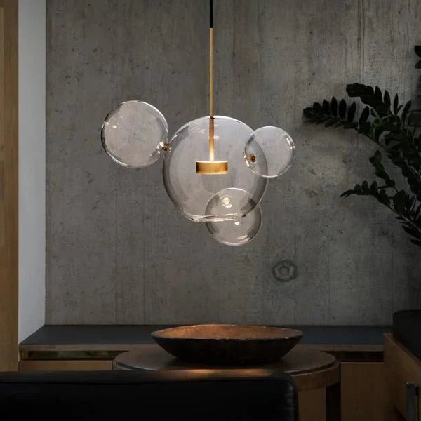 Spherical pendant lamp