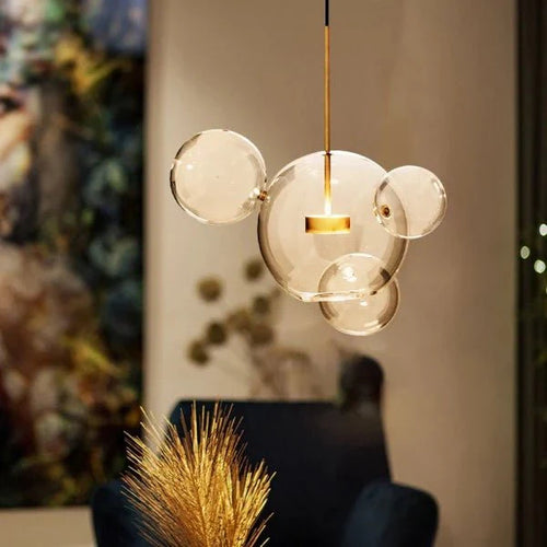 Spherical pendant lamp