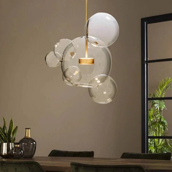 Spherical pendant lamp