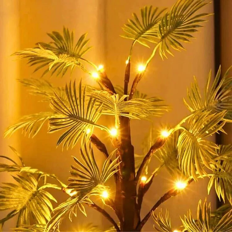 Christmas LED Palm Leaf Lighting