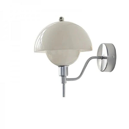 Paddestoel Wandlamp Crème