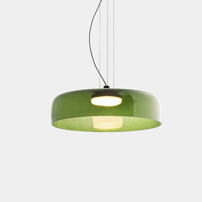 Norwegian glass pendant lamp