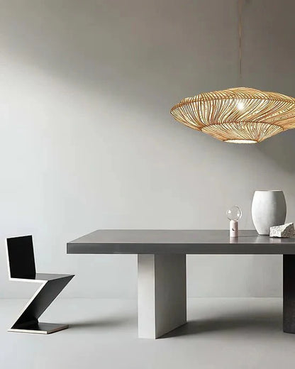 Radiar - Vintage rattan pendant lamp 