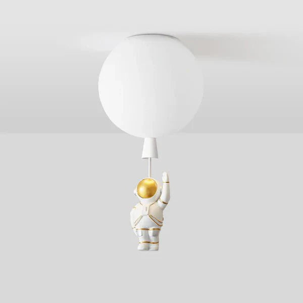 Fateh Modern Moon/Astronaut LED Ceiling Lamp