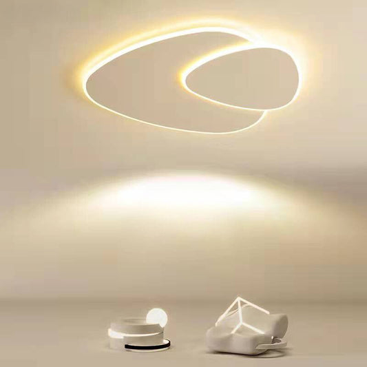 Modern, minimalist LED ceiling lamps